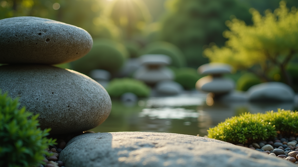 Holistic zen rocks