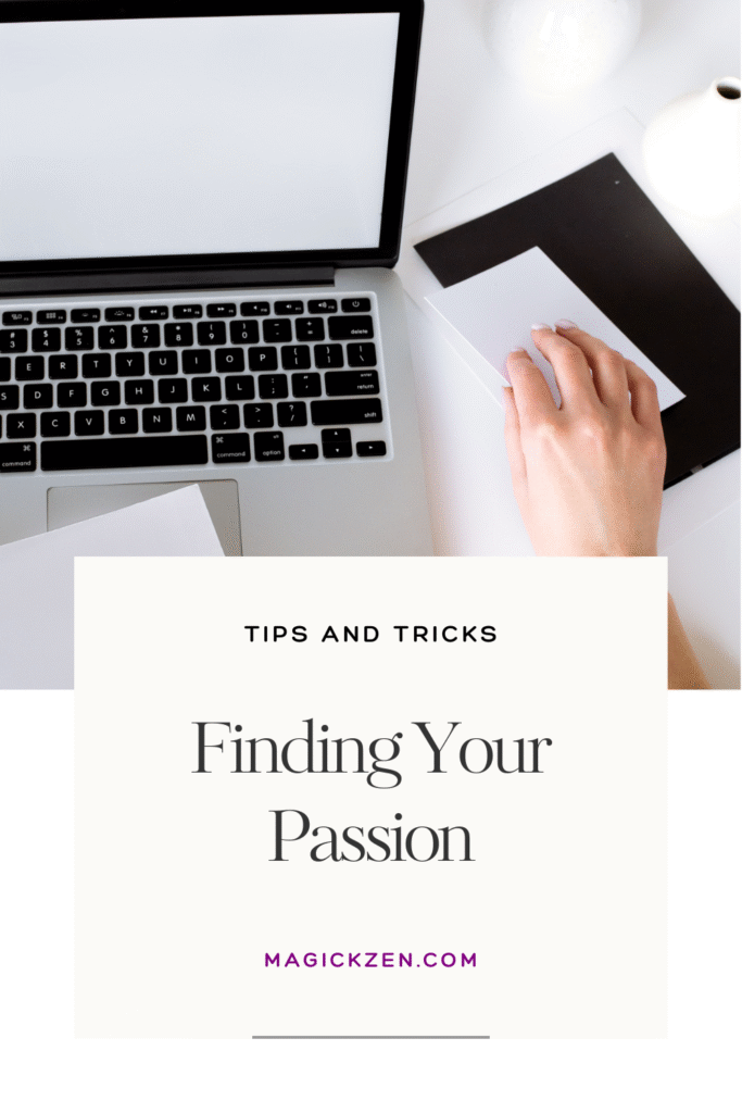Pin- find your passion
